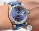 F Factory Replica Rolex Datejust II Watch SS Blue Dial Blue Leather Strap (7)_th.jpg